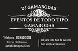 DJ BODAS Y EVENTOS DE TODO TIP foto 1