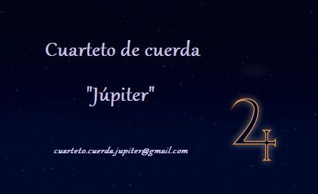 cuarteto de cuerda jupiter 1