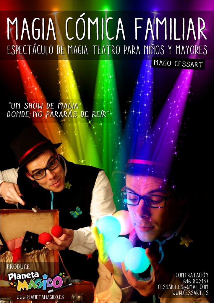mago cessart. magia infantil y familiar pro. 0