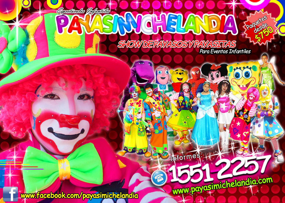 show de payasos en xochimilco 1