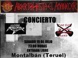 Concierto de Orines Metallicos y Old School Rockong Band 