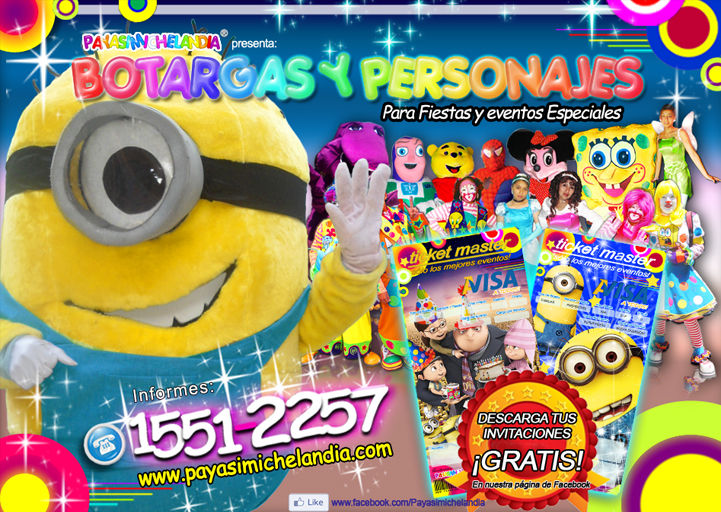 personajes para dia del niño 0