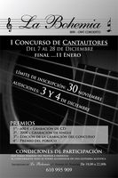 Concurso de Cantautores en La Bohemia Cafe- Concie_0